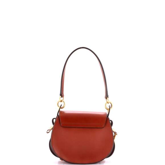 Chloe Tess Bag Leather Small #227910C13B - Picture 3 of 7